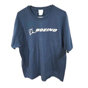 Boeing Sz XL Blue T-Shirt